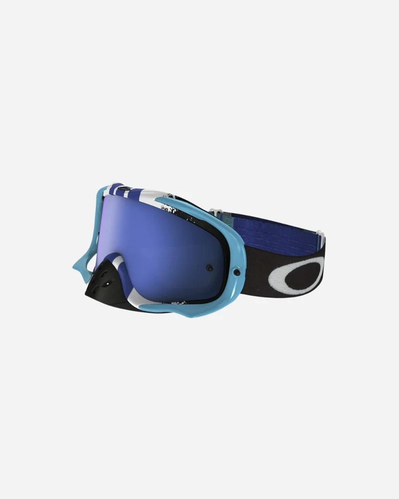 Masque Oakley Crowbar - Pinned Race Bleu/Blanc