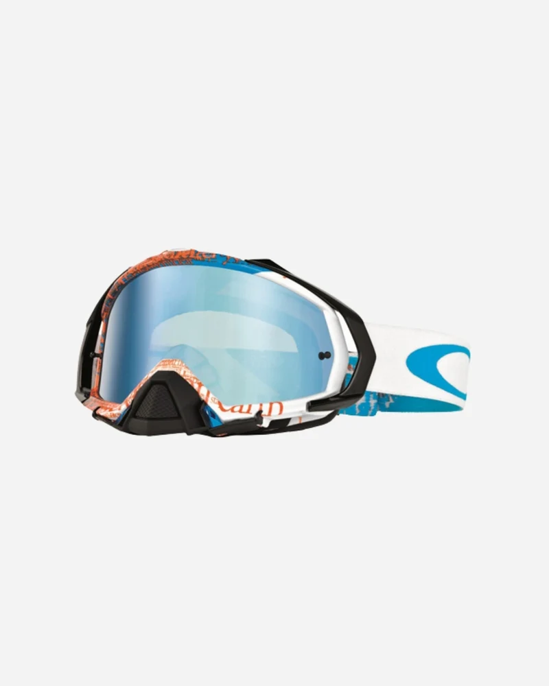 Masque Oakley Mayhem MX - Tagline Noir/Orange