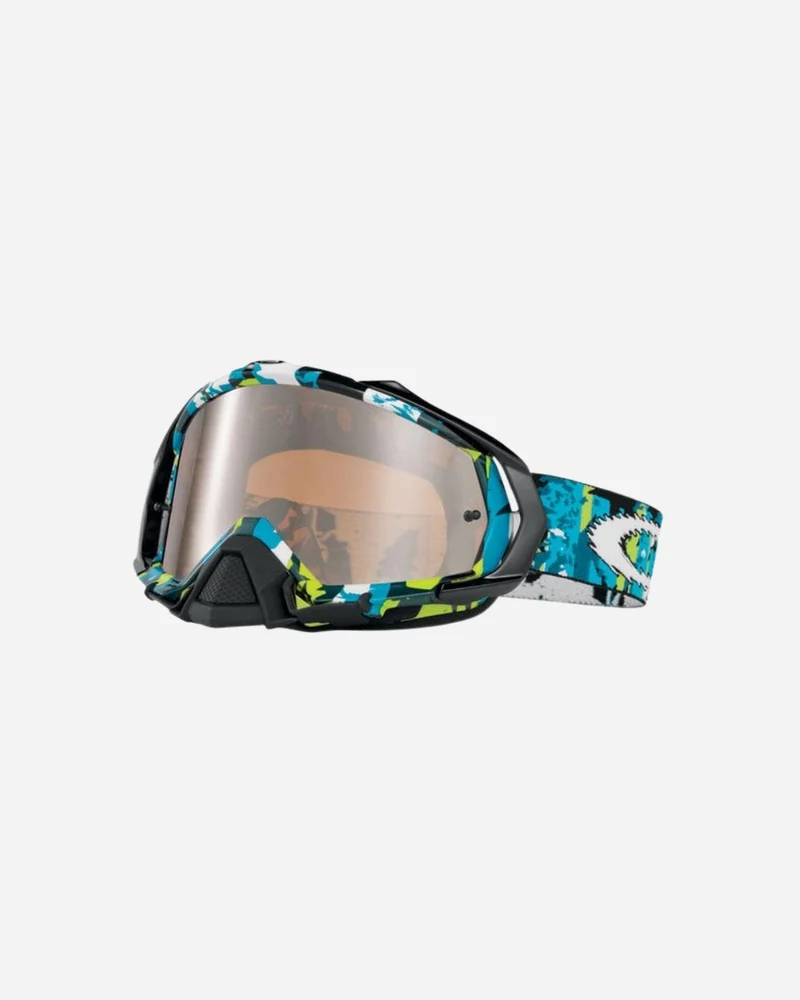 Masque Oakley Mayhem MX - Rocked Out Noir/Vert