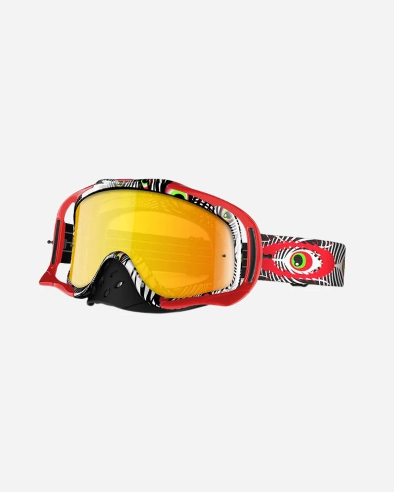 Masque Oakley Crowbar MX - TLD Discharge Rouge