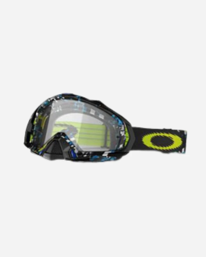 Masque Oakley Mayhem MX - Bleu Shattered