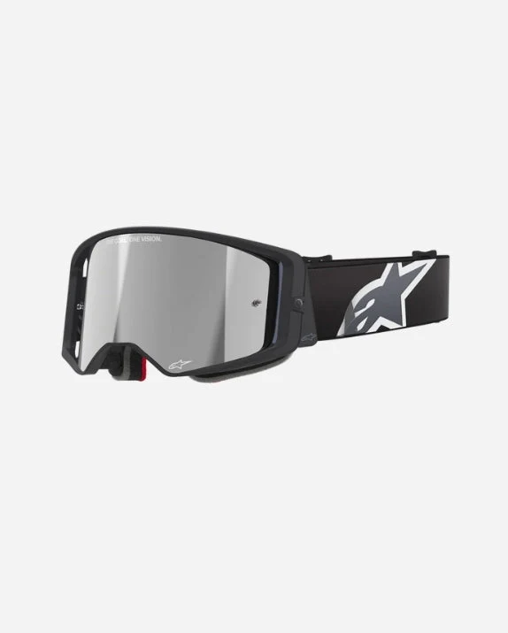 Masques Alpinestars Supertech Corp - Noir/Gris Miroir Argent