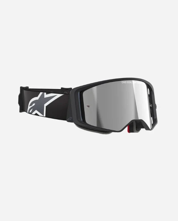 Masques Alpinestars Supertech Corp - Noir/Gris Miroir Argent