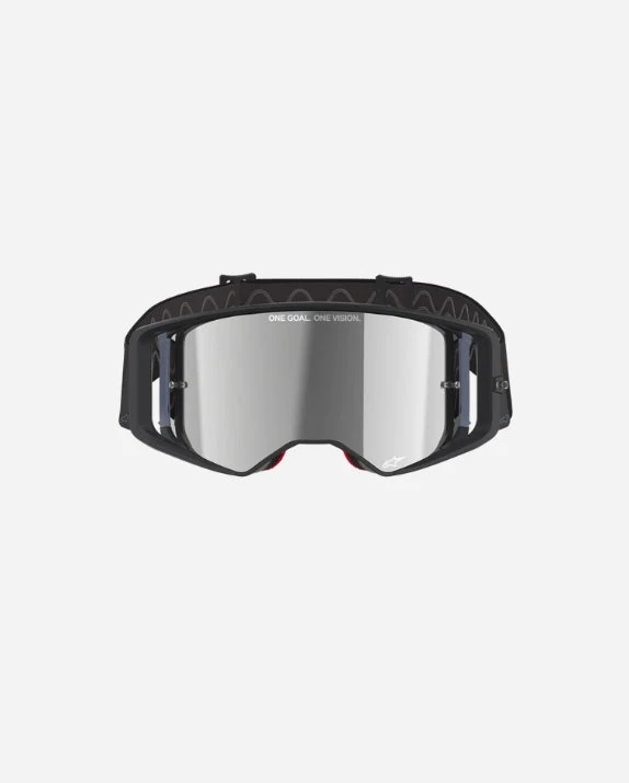 Masques Alpinestars Supertech Corp - Noir/Gris Miroir Argent