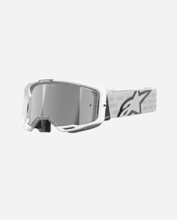 Masques Alpinestars Vision 8 Corp - Blanc/Miroir Argent