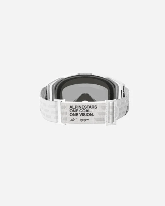 Masques Alpinestars Vision 8 Corp - Blanc/Miroir Argent