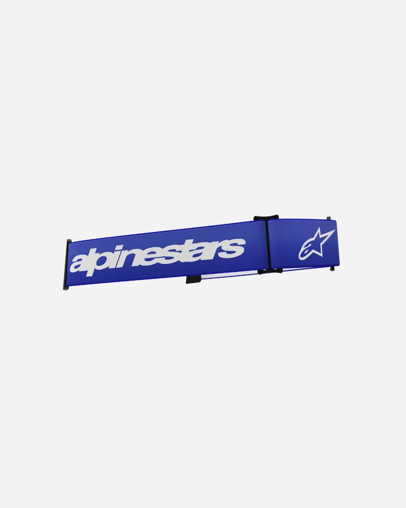 Masques Alpinestars Supertech Strap - Bleu/Blanc
