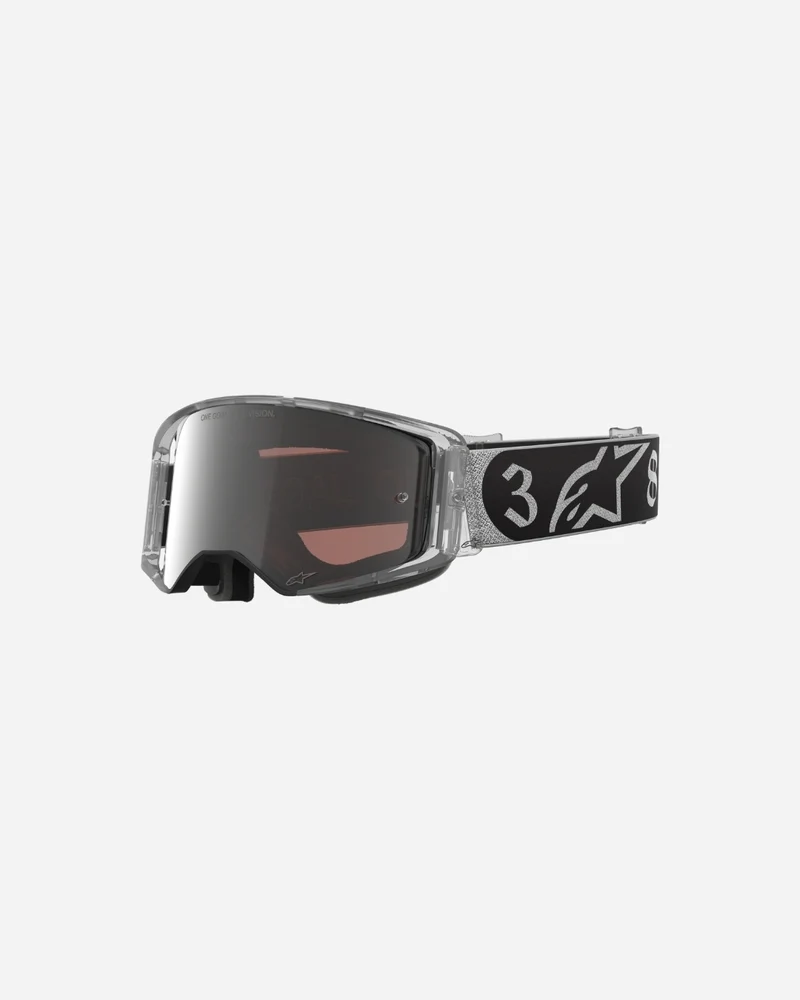 Masque Alpinestars Deegan Édition limitée Supertech Vision - Argent/Noir