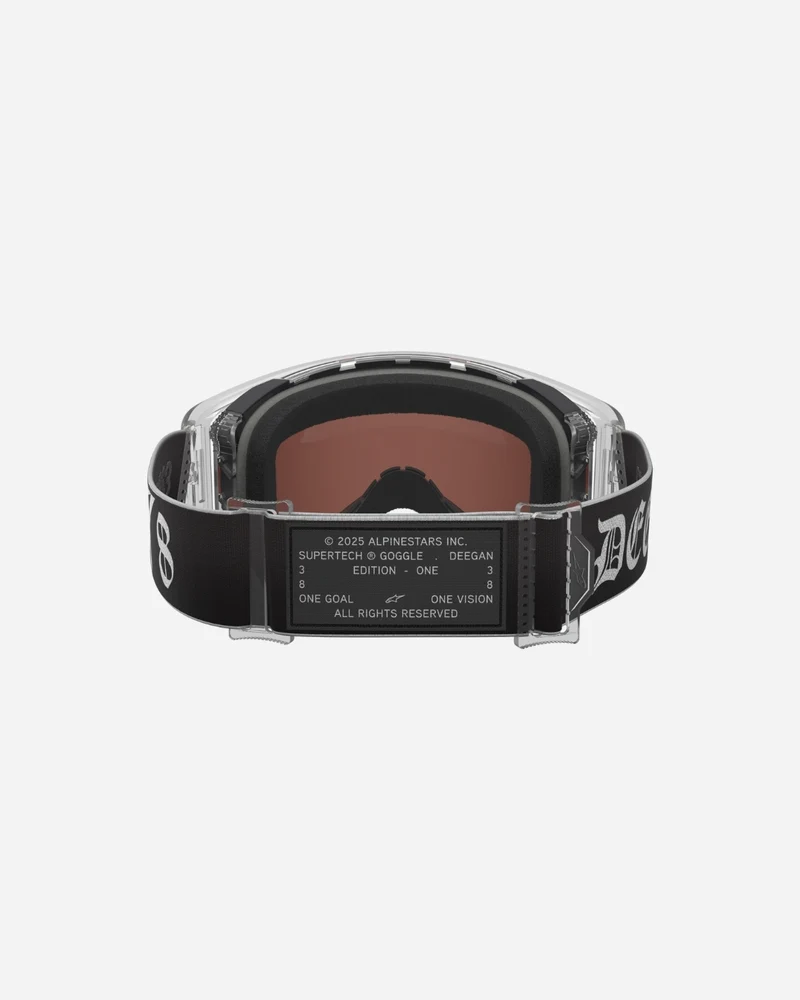 Masque Alpinestars Deegan Édition limitée Supertech Vision - Argent/Noir