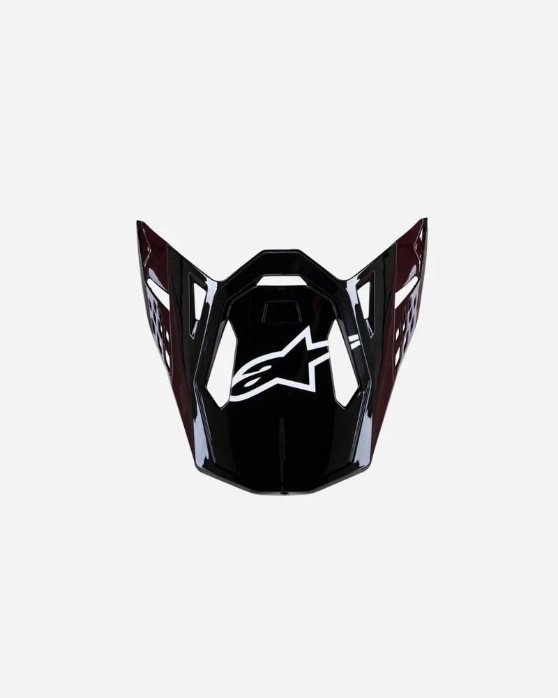Visière Alpinestars Supertech M10 22.06 - Flood - Noir/Gris foncé M&G