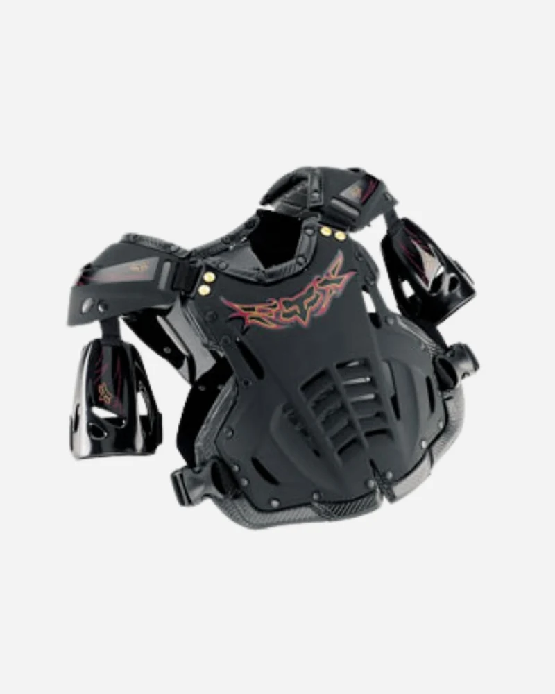 Plastron Fox Racing A-Frame - Noir mat