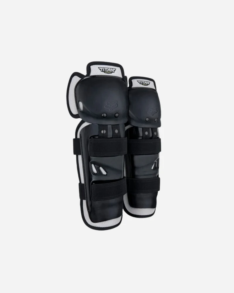 Genouillères enfant Fox Racing Titan Sport - Noir