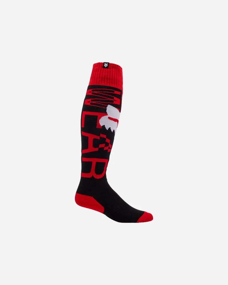 Chaussettes longues Fox Racing 180 Race Spec - Rouge fluo