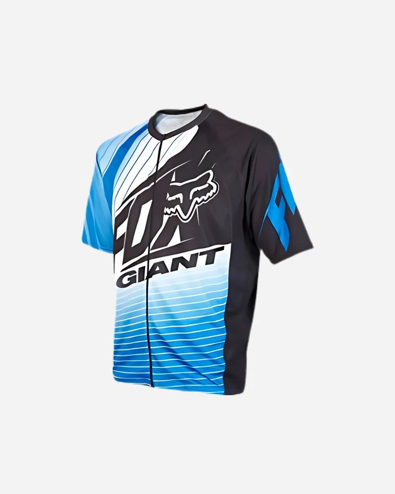 Maillot Fox Racing Giant Live - Bleu/Noir