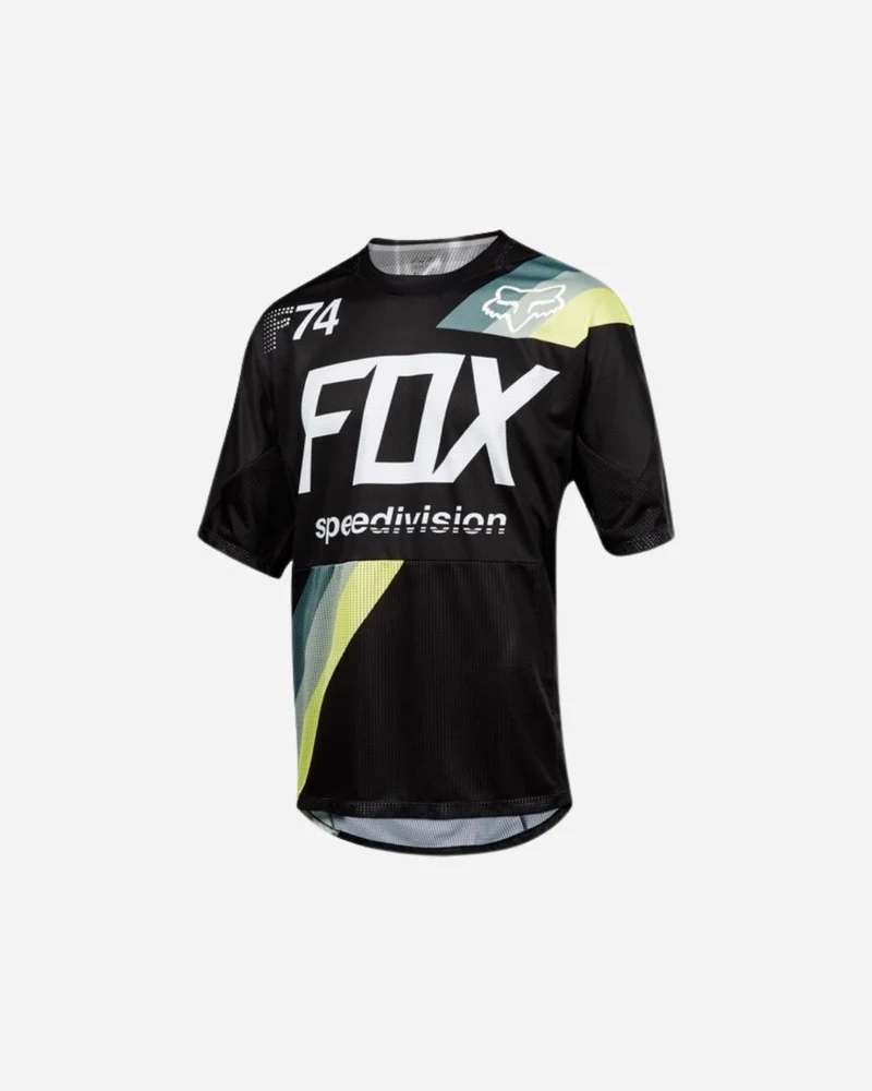 Maillot manches courtes Fox Racing Demo - Drafter Noir