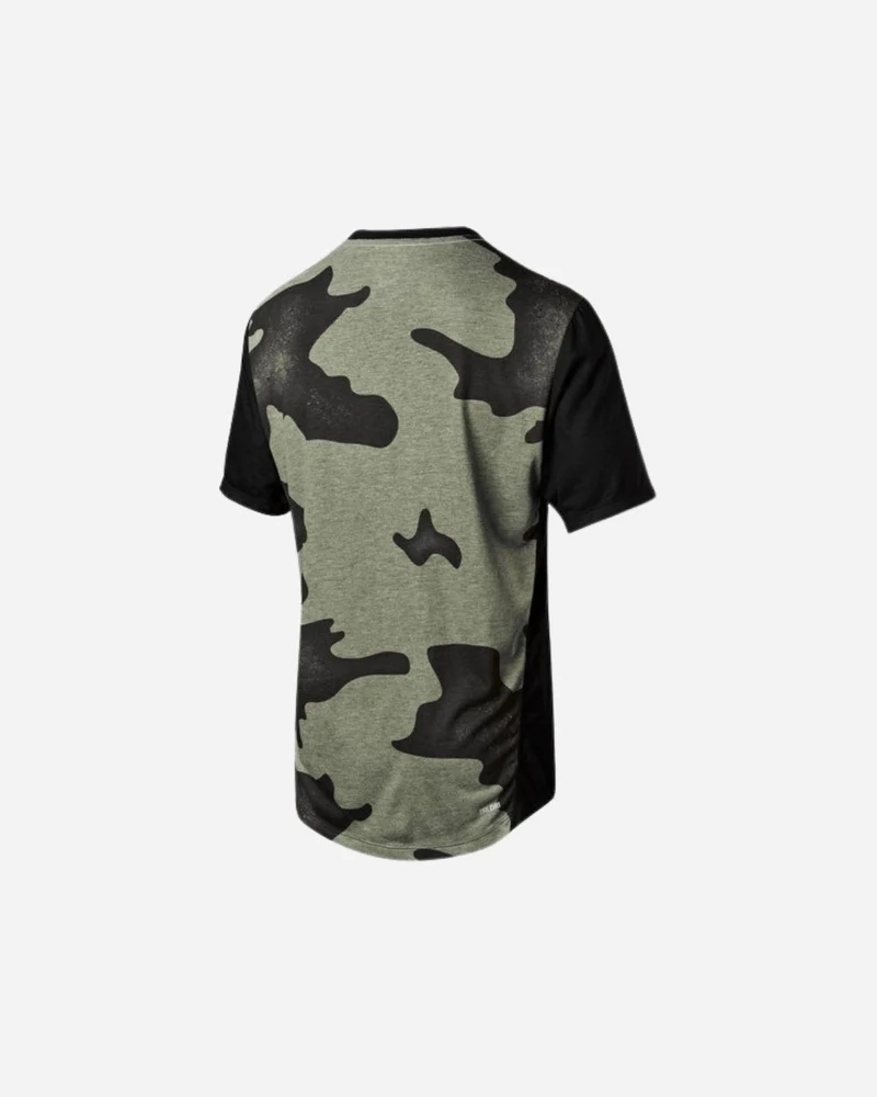 Maillot manches courtes Fox Racing Indicator - Mash Camo Noir