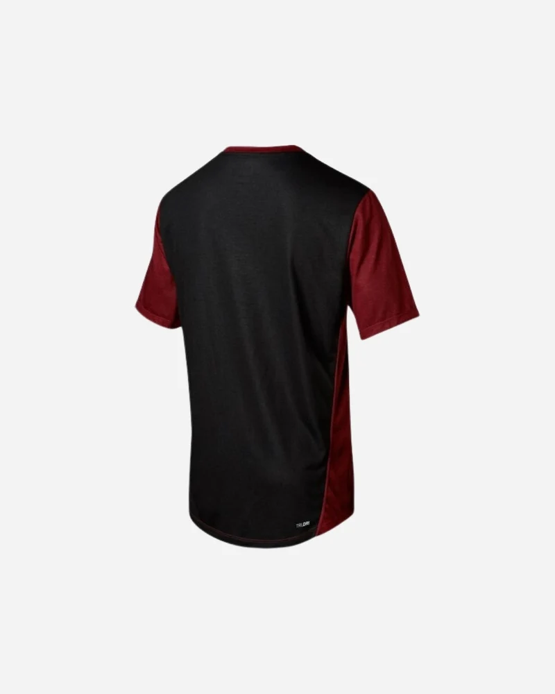 Maillot manches courtes Fox Racing Indicator - Mash Rouge Foncé