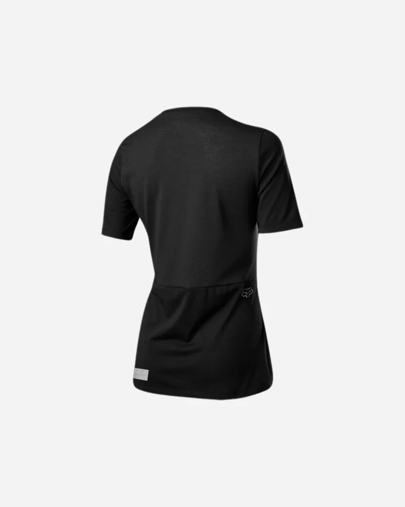 Maillot manches courtes femme Fox Racing Ranger Drirelease - Noir