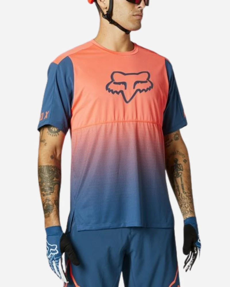 Maillot manches courtes Fox Racing Flexair - Atomic Punch