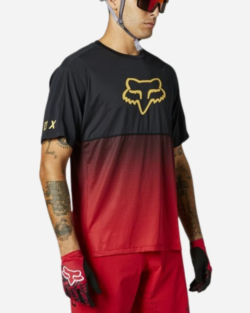 Maillot manches courtes Fox Racing Flexair - Chili