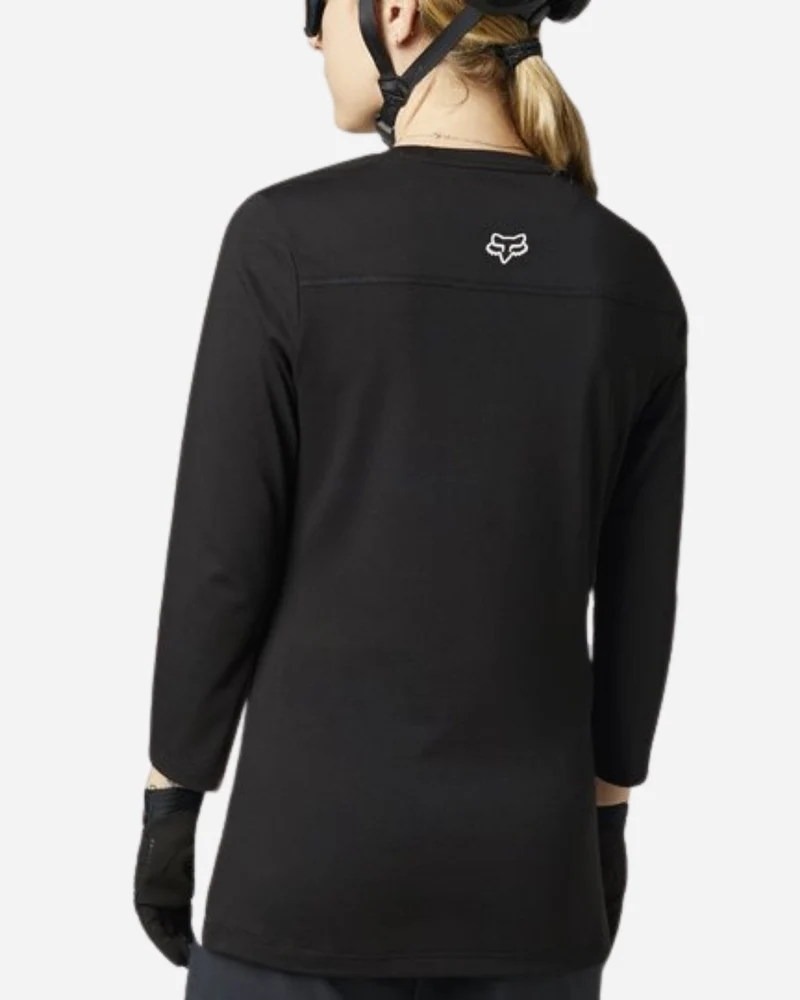 Maillot manches 3/4 femme Fox Racing Ranger Drirelease - Rose Pâle