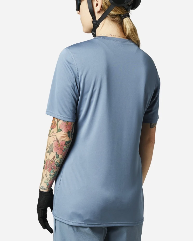 Maillot manches courtes femme Fox Racing Ranger - Bleu Minuit