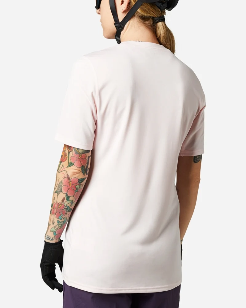 Maillot manches courtes femme Fox Racing Ranger - Rose Pâle