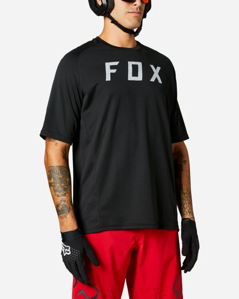 Maillot manches courtes Fox Racing Defend - Noir