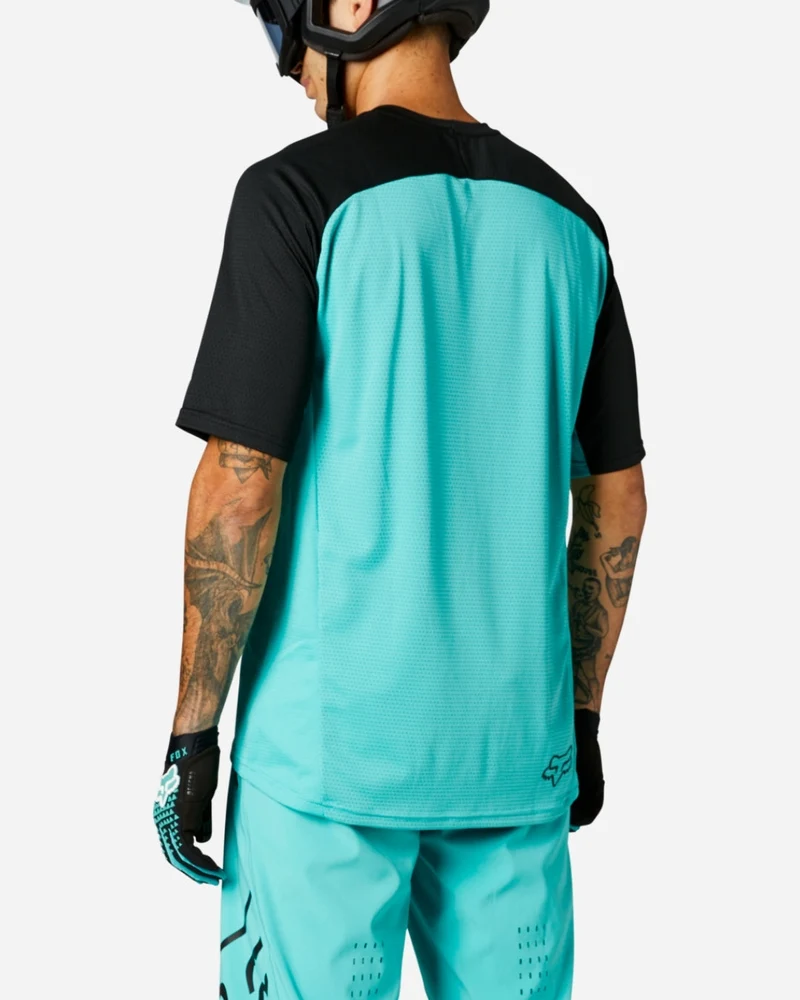 Maillot manches courtes Fox Racing Defend - Turquoise