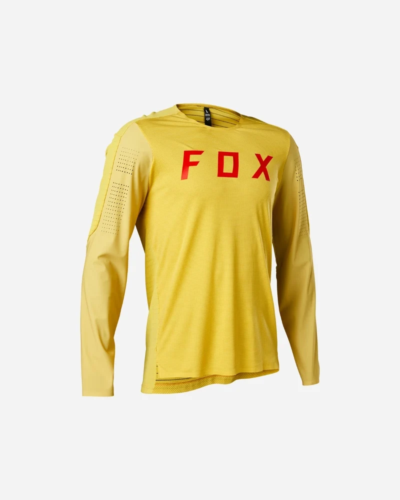 Maillot manches longues Fox Racing Flexair Pro - Jaune