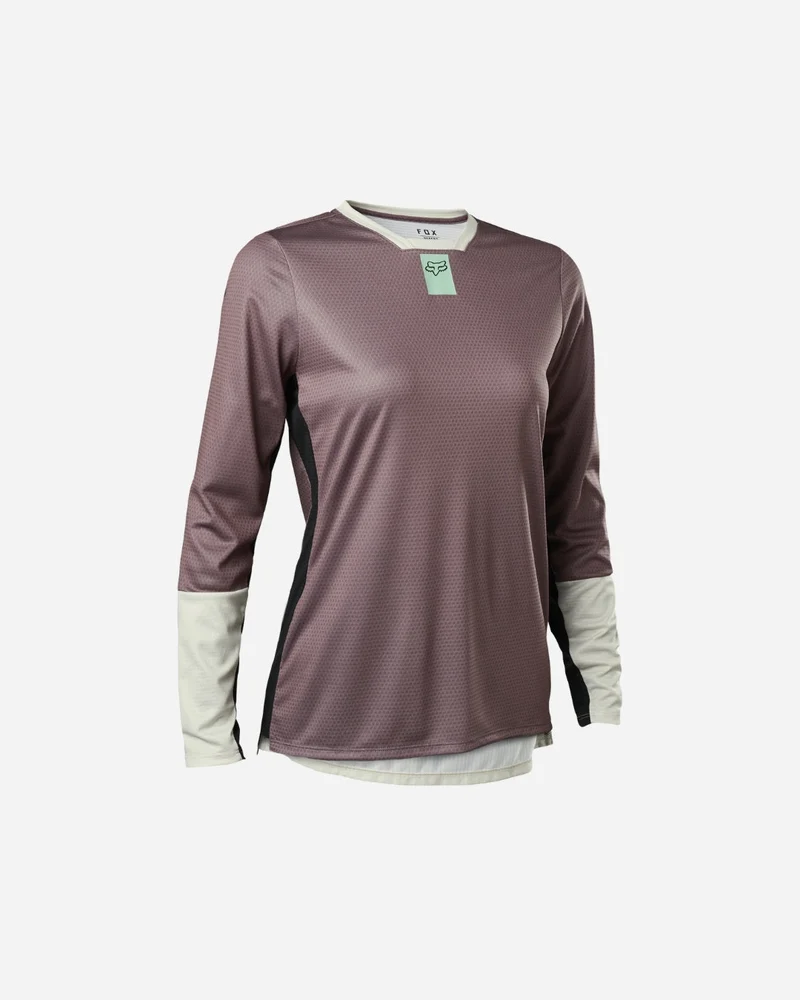 Maillot manches longues femme Fox Racing Defend - Rose