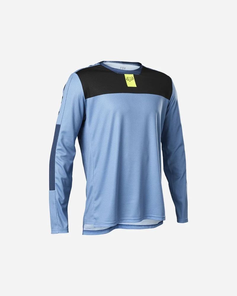 Maillot manches longues Fox Racing Defend Fox Head - Bleu