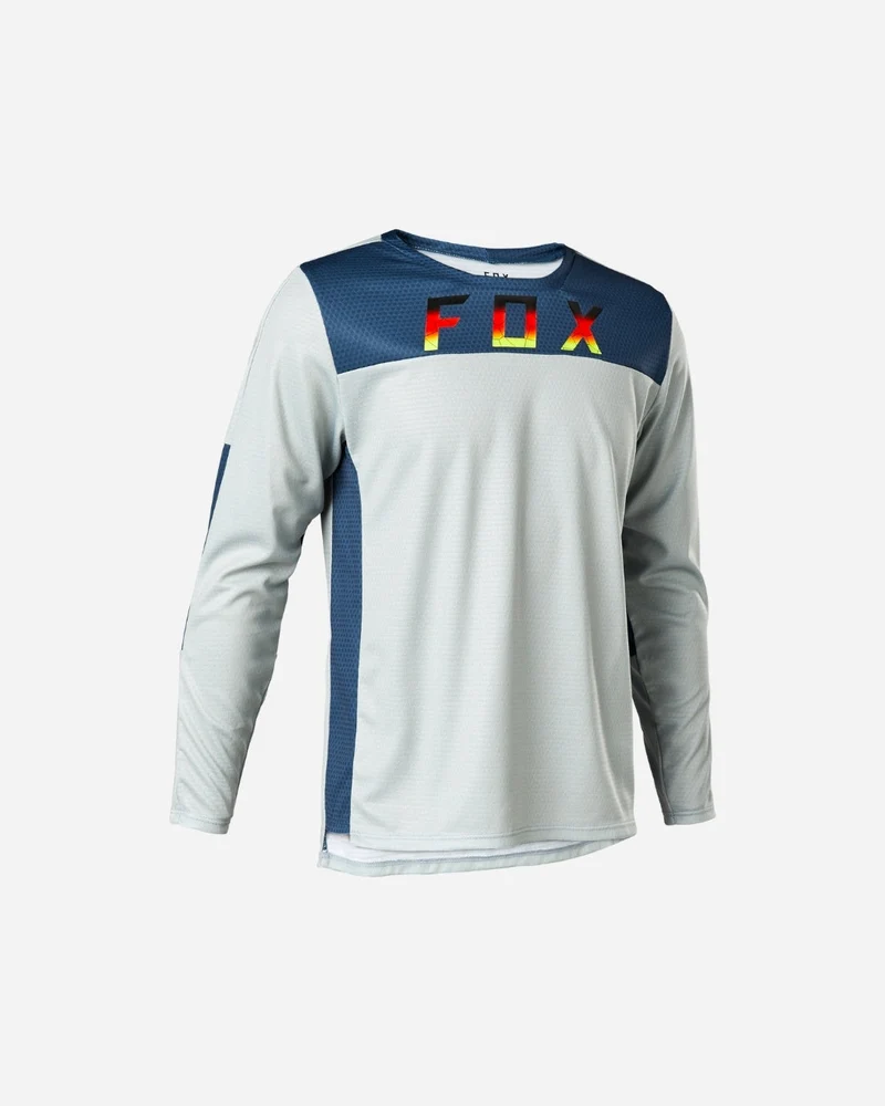 Maillot manches longues enfant Fox Racing Defend Édition Spéciale - Gris