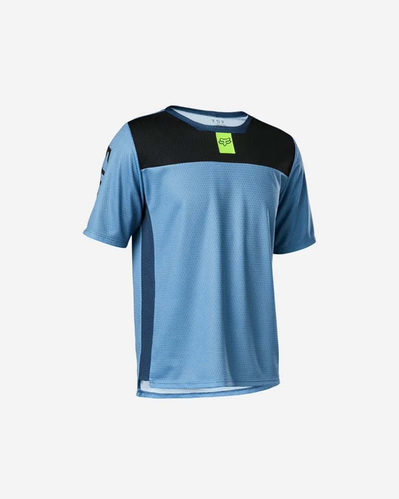Maillot manches courtes enfant Fox Racing Defend - Bleu