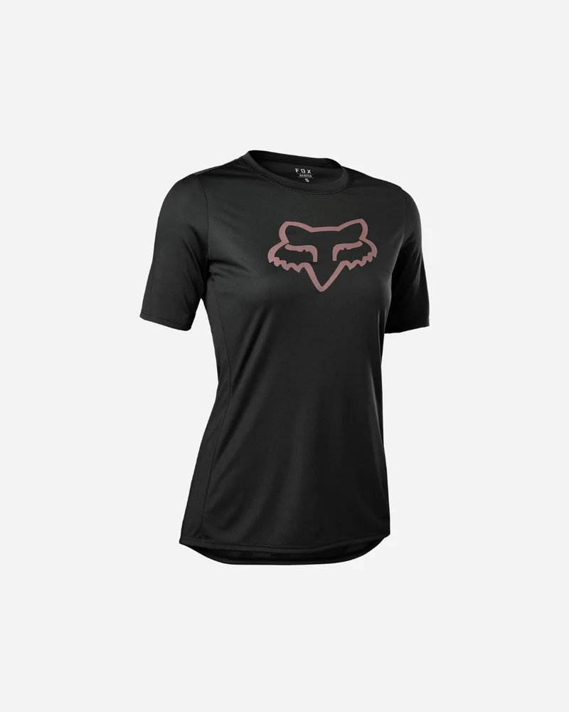Maillot manches courtes femme Fox Racing Ranger Fox Head - Noir