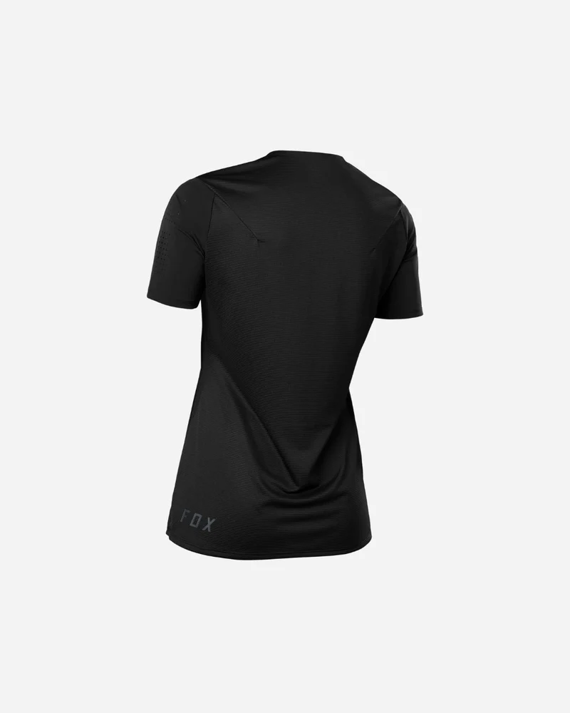 Maillot manches courtes femme Fox Racing Flexair - Noir