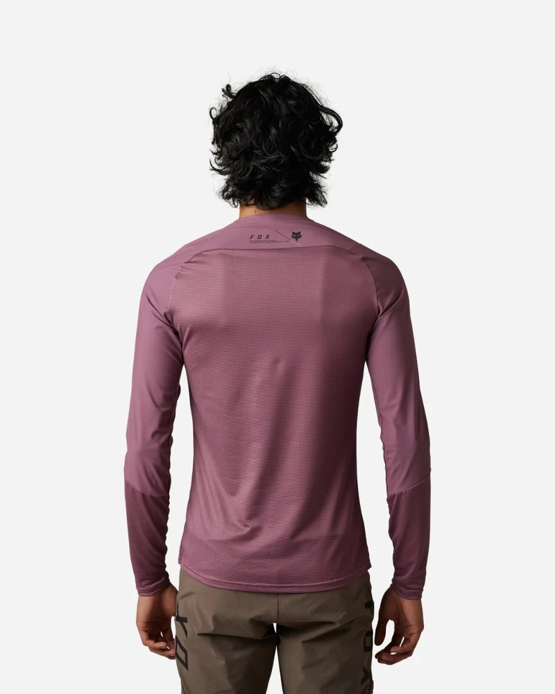 Maillot manches longues Fox Racing Flexair Ascent - Cordovan