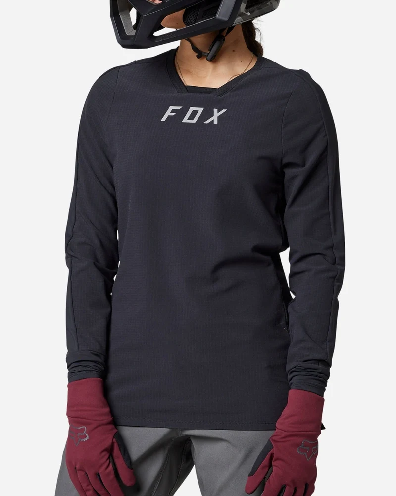 Maillot manches longues femme Fox Racing Defend Thermal - Noir