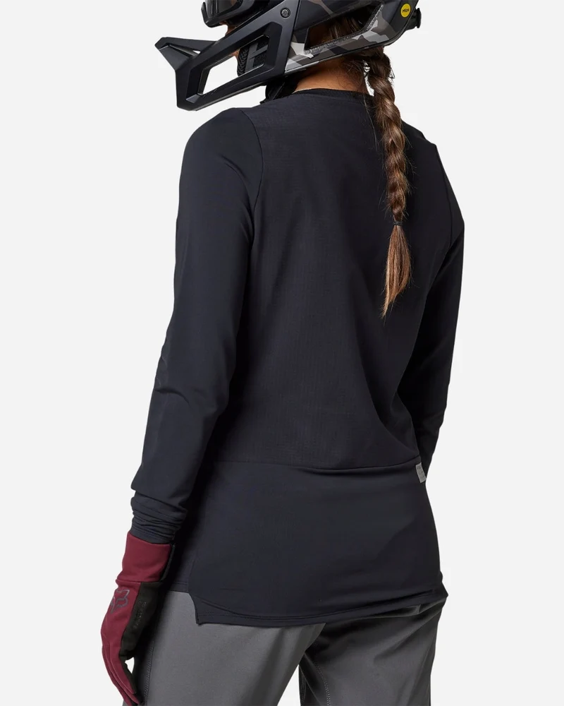 Maillot manches longues femme Fox Racing Defend Thermal - Noir