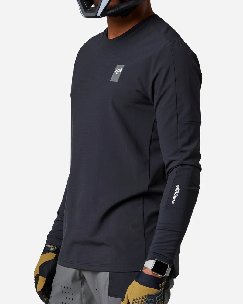 Maillot manches longues Fox Racing Defend Thermal - Noir