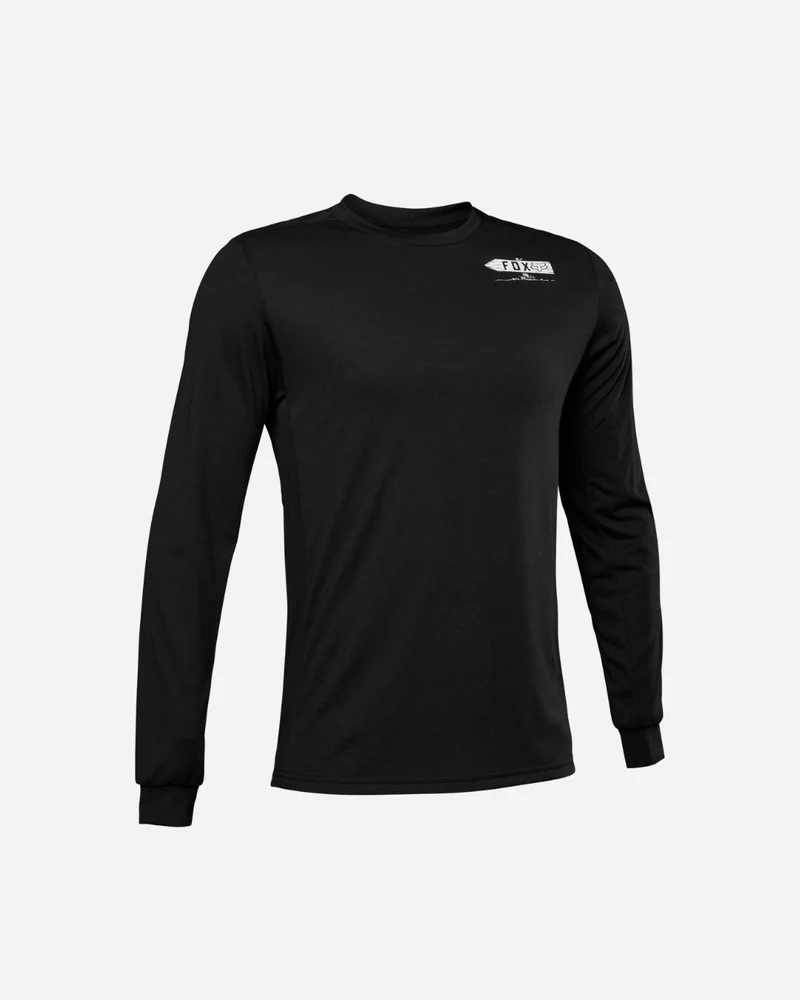 Maillot manches longues Fox Racing Ranger Drirelease - Noir