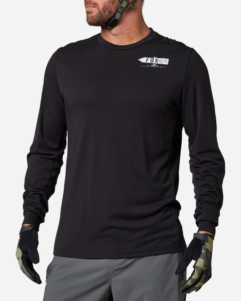 Maillot manches longues Fox Racing Ranger Drirelease - Noir