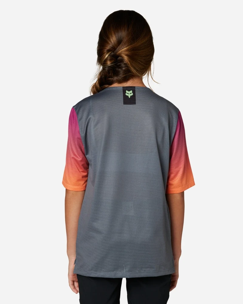 Maillot manches courtes enfant Fox Racing Flexair - Pewter
