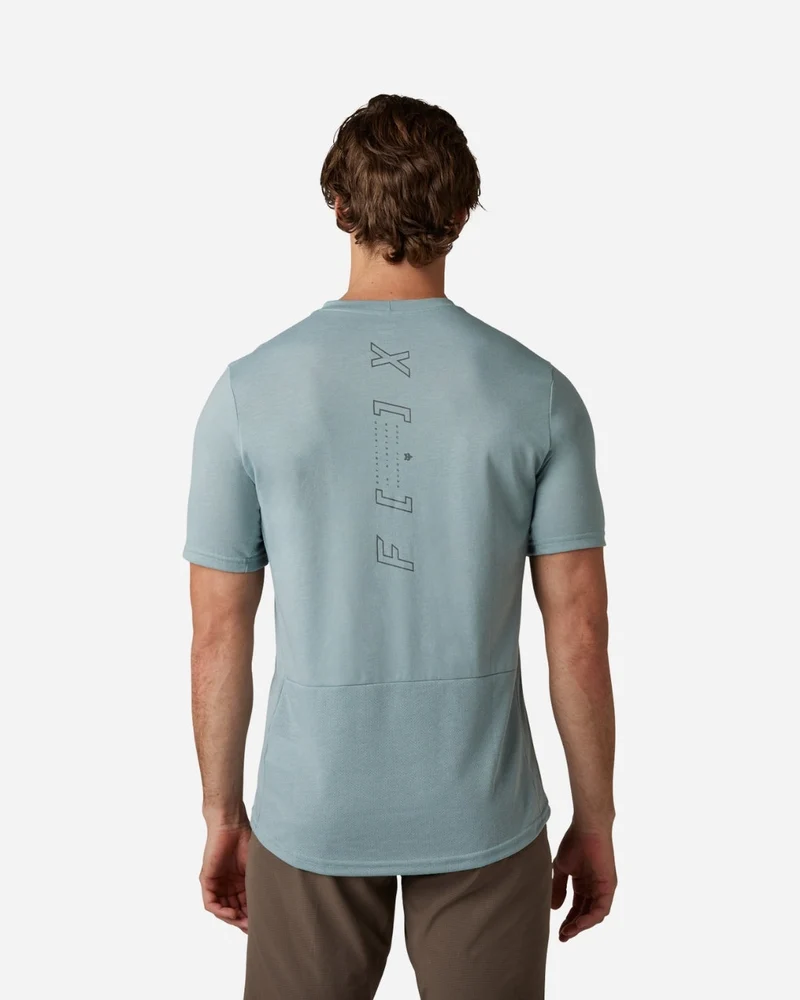 Maillot manches courtes Fox Racing Ranger Emit Drirelease - Gunmetal