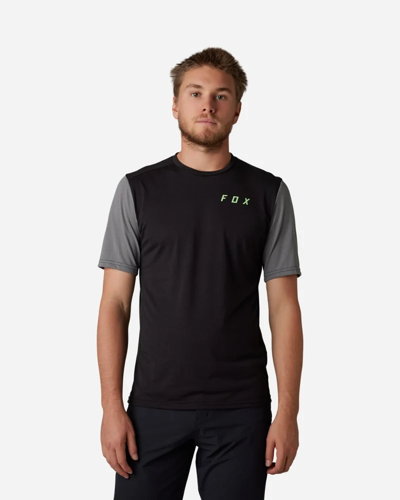 Maillot manches courtes Fox Racing Ranger Race Drirelease - Noir