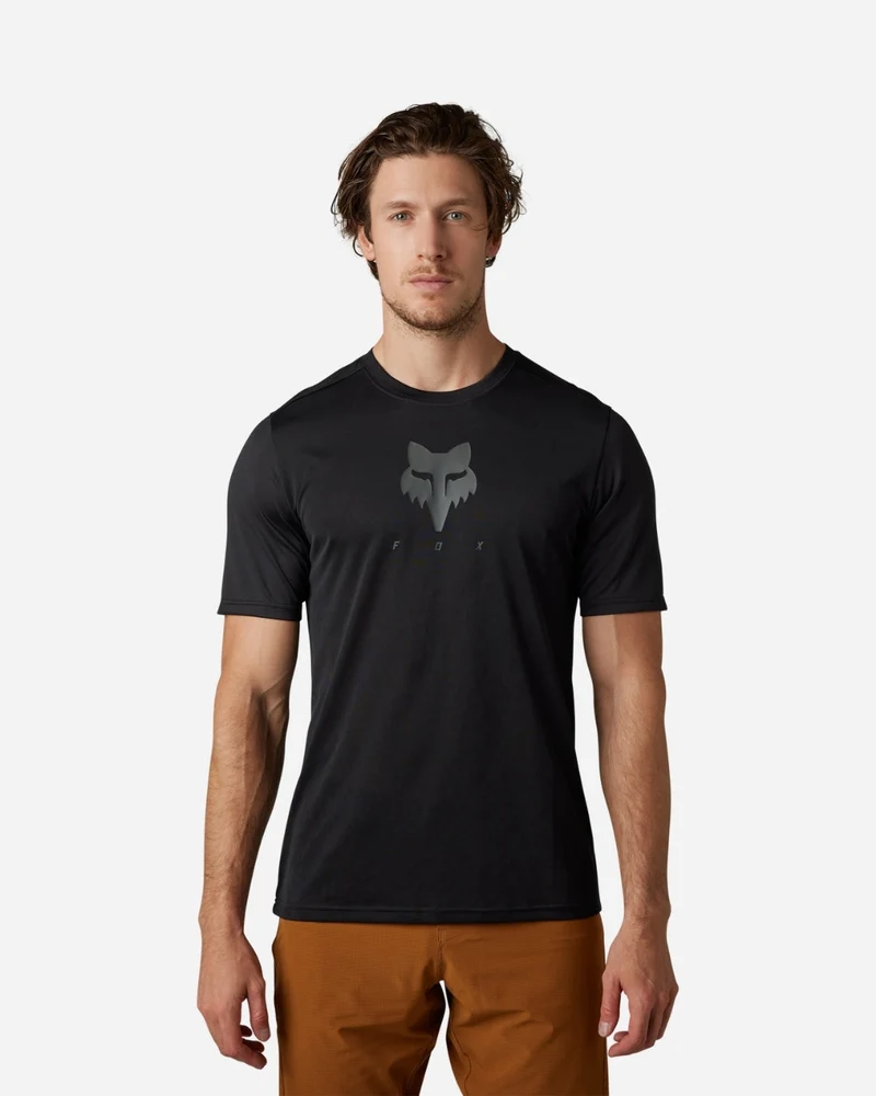 Maillot manches courtes Fox Racing Ranger TruDri - Noir