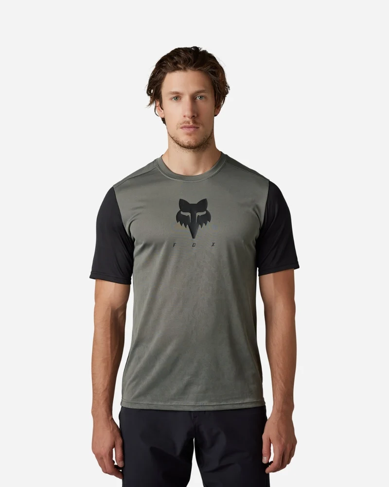 Maillot manches courtes Fox Racing Ranger TruDri - Pewter