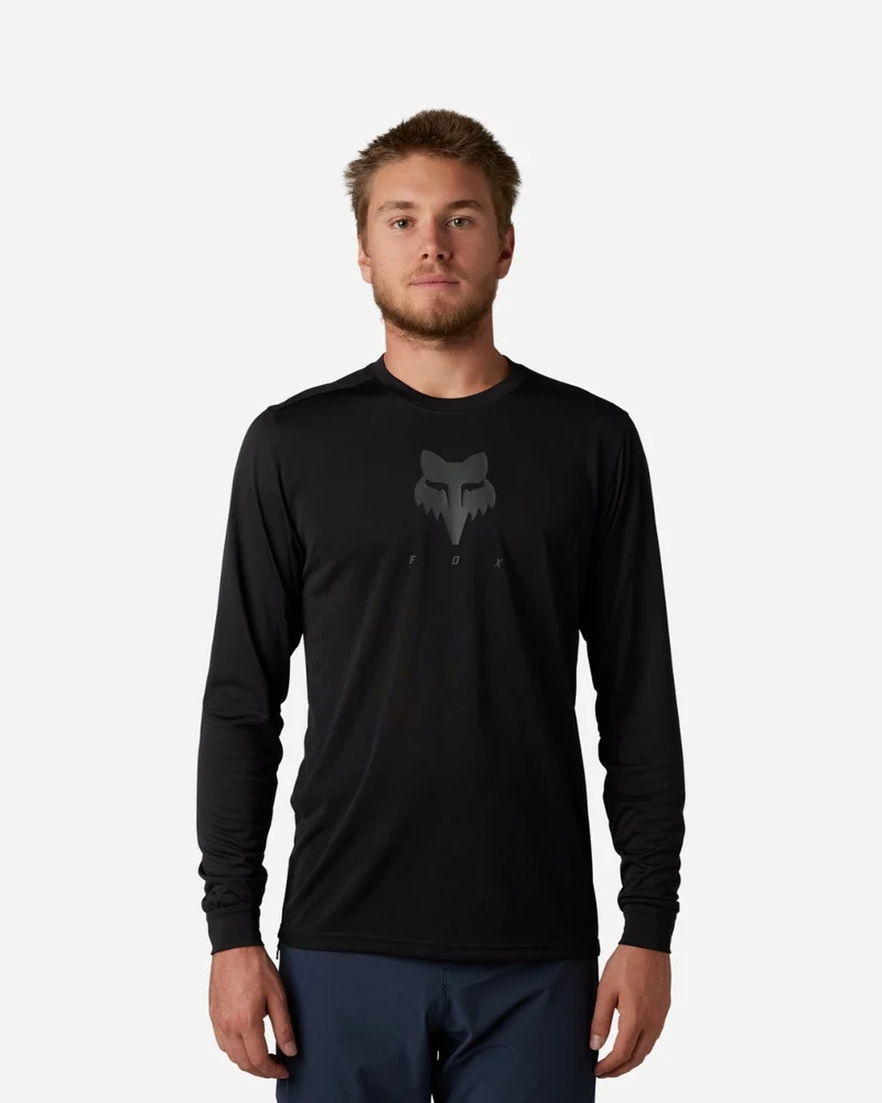 Maillot manches longues Fox Racing Ranger TruDri - Noir