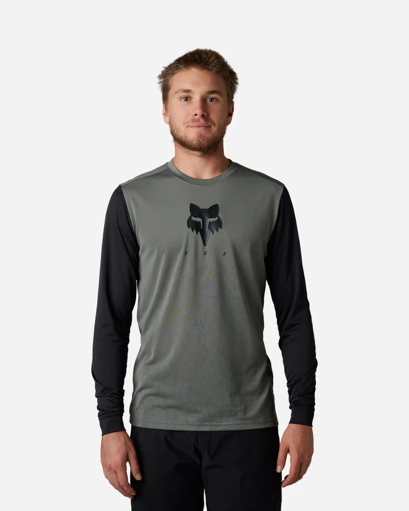 Maillot manches longues Fox Racing Ranger TruDri - Pewter