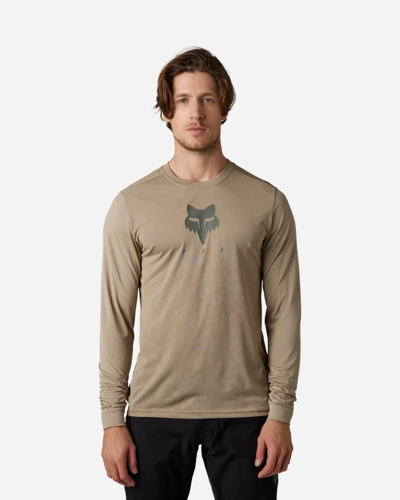 Maillot manches longues Fox Racing Ranger TruDri - Mocca